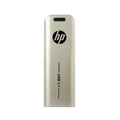 HP cl&eacute; USB 3.1 x796w 32 Go, Design Push and Pull, Finition m&eacute;tallique