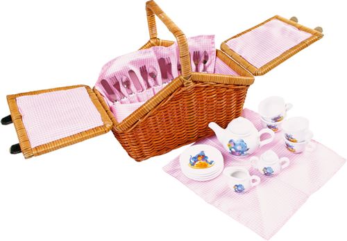 Small Foot Multicolore Panier Pique-Nique «Romantique»