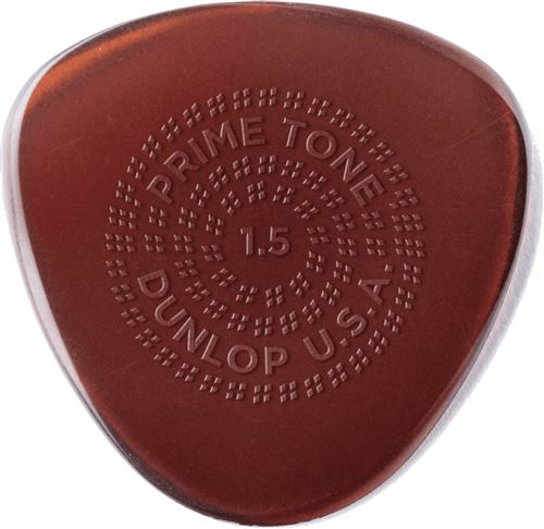 Dunlop 514P150 - 3 médiators Primetone semi-rond grip - 1.5 mm