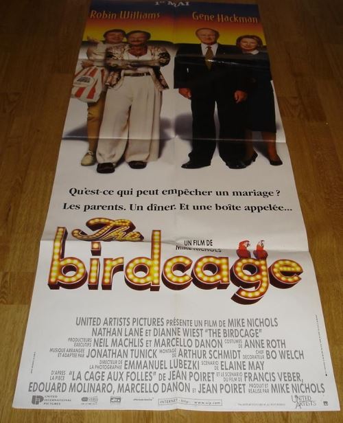The Birdcage - AFFICHE CINEMA ORIGINALE