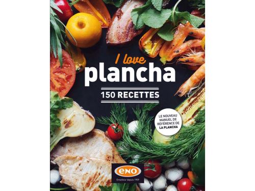 Livre de recettes I love plancha