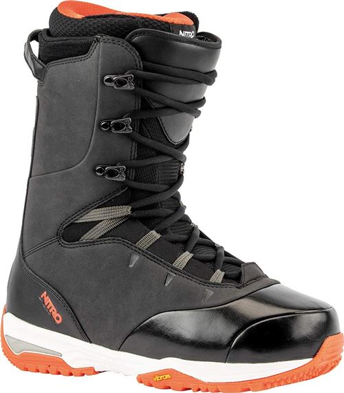 Nitro Snowboards Venture Pro STND 20 All Mountain Freeride Bottes de Snowboard pour Homme Noir/Rouge 29.0
