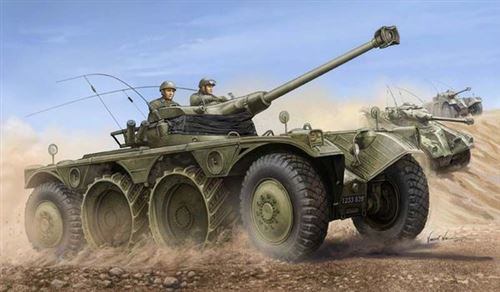 French Ebr-11 Wheeled Reconnaiss.vehicle - 1:35e - Hobby Boss