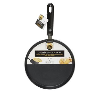 Poele Five Simply Smart - Poêle à Crêpe en Aluminium Nature 28cm Gris