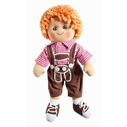 He- poupée de chiffon Seppl M. Trachtenhose 32 cm