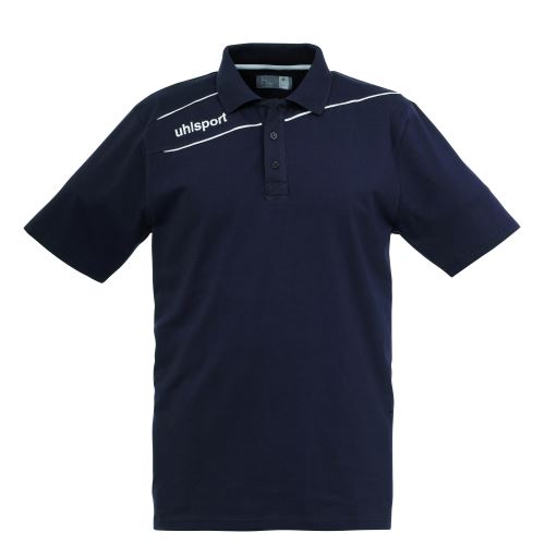 Polo Uhlsport STREAM 3.0-azur/blanc-XS Bleu