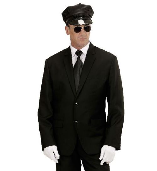 Casquette noire luxe de chauffeur