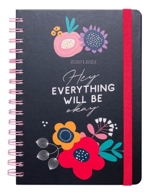 Agenda Scolaire 2020/2021 A5 Semainier Blummen