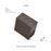 Multiprise Usbepower Hide + 3 USB et 2 Prises Taupe_2