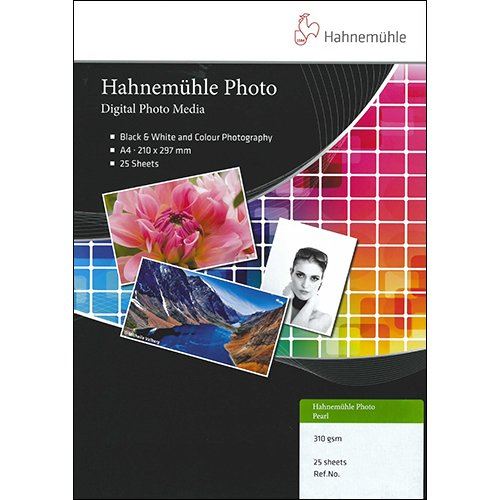 Hahnemuhle 10641960 pearl papier photo format a4 papier 25