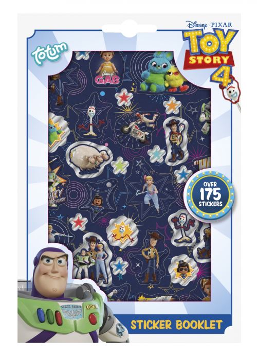 set Toy Storyautocollant 14,5 x 21,5 cm vinyle 4 feuilles
