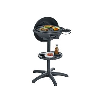 SEVERIN PG 8541 - Barbecue gril -électrique - 1320 cm ² - thermomètre intégré - noir mat