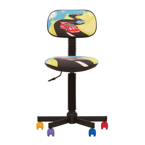 Bambo turbo- chaise de bureau pour enfant tissu multicolore