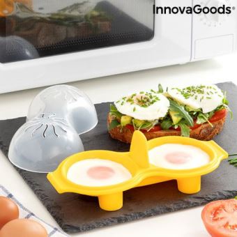 Support de chaudière à œufs, 5 grilles en silicone avec poignée anti-brûlure – Cuiseur à œufs antiadhésif, pocheuse à œufs pour œufs durs, ustensiles de cuisine Niayou