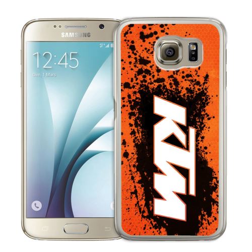 Coque pour Samsung Galaxy S7 Edge KTM logo galaxy