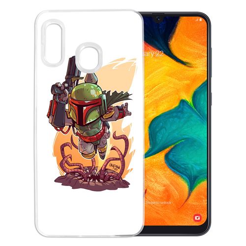 Coque pour Samsung Galaxy A20e -  Star Wars Boba Fett Cartoon