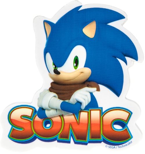 Kamparo gomme à effacer Sonic Boom Jumbo 8 cm bleu