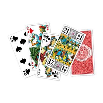 Jeu de tarot 78 cartes TAROT LUXE PIATNIK Multicolore - Jeux classiques -  Achat & prix