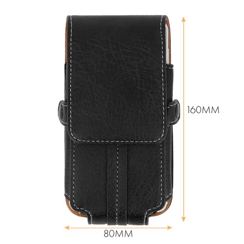 Étui Ceinture 6 pour Smartphone, Noir Etui ceinture Noir
