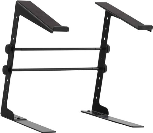 Pronomic LS-110 Support d'Ordinateur Portable Deluxe avec pinces