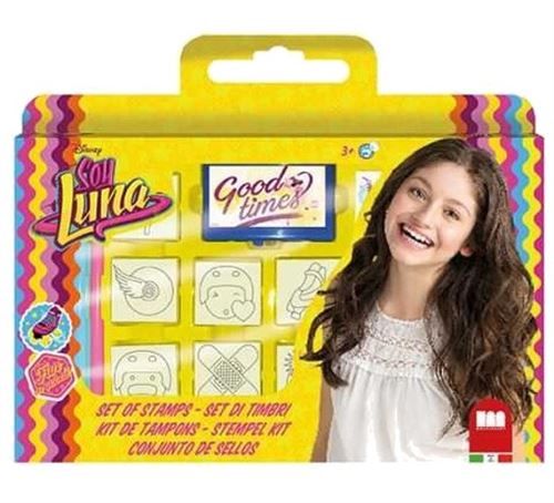 Multiprint Coloriage Soy Luna 12 pièces jaune