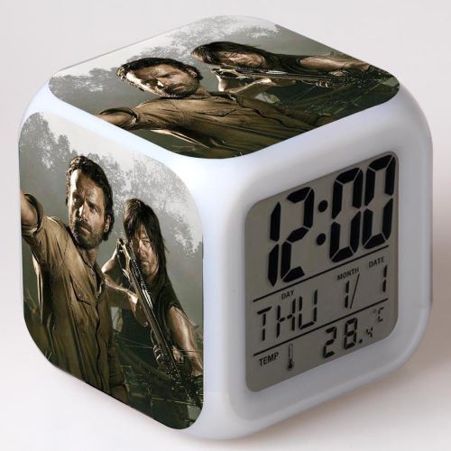 Stack Réveil Enfant Led Multifonctionnel Coloré Cadeau - The Walking Dead #3 - Image 2