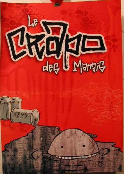 LE CRAPO DES MARAIS - 30x42 cm - AFFICHE / POSTER