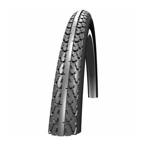 Pneu invalide 24 x 1.00 schwalbe hs228 gris flanc noir (25-540)