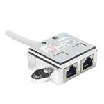Répartiteur Ethernet RJ45 1 à 4 Ports - Adaptateur Réseau Transmission Fluide Pour Maison Et Bureau
