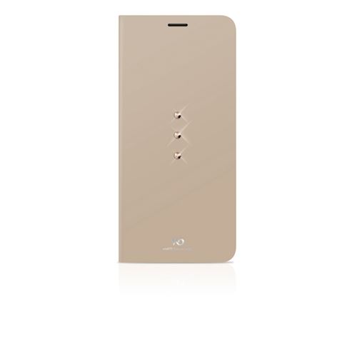 Livret De Diamants Blancs Pour Samsung Galaxy S9 Gold