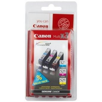 Canon CLI-8 - 3-pack - Yellow, Cyan, Magenta - Original - Ink Tank