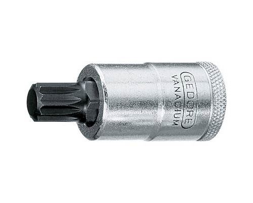 Gedore 1888943 Screwdriver Bit Socket 1/2" XZN multi-point M14
