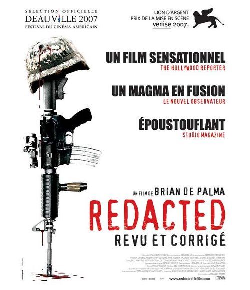 Redacted AFFICHE CINEMA ORIGINALE