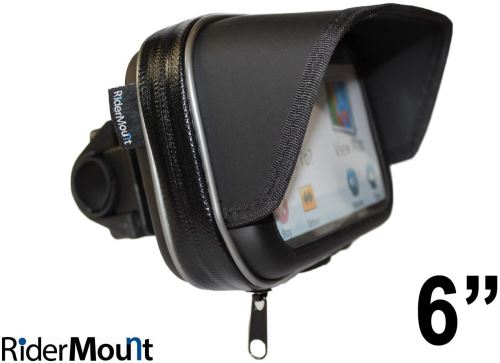 ridermount Pare-Soleil GPS Support de Guidon pour Moto avec étui … (15.2 cm)