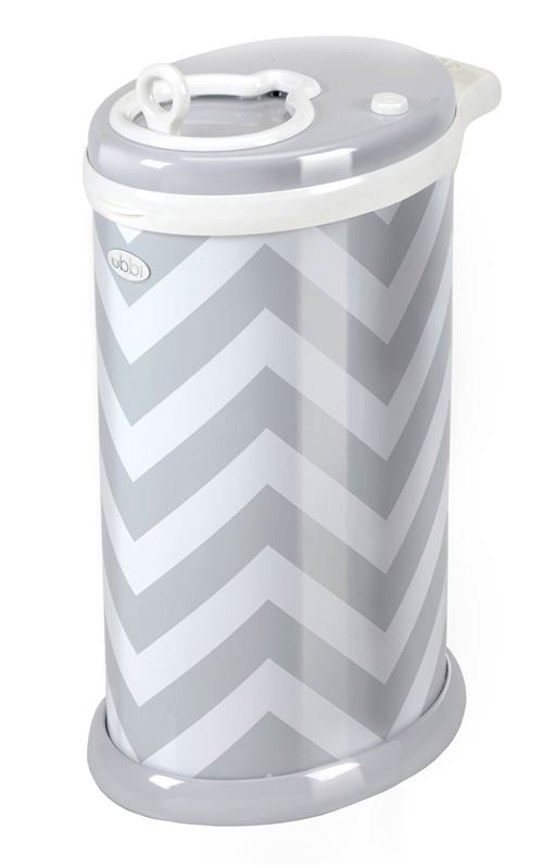 Poubelle à couches - GRIS CHEVRON