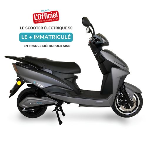 Scooter électrique E-Opai - 50cc - 2400 Watts - Carte