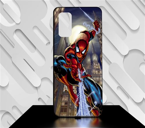 Coque pour Galaxy PLUS S20+ SPIDERMAN COMICS 01