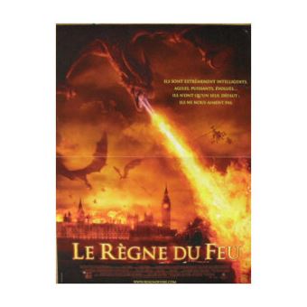 Jaquette DVD de Le règne du feu - Cinéma Passion Jaquette DVD de Le règne du feu - Cinéma Passion