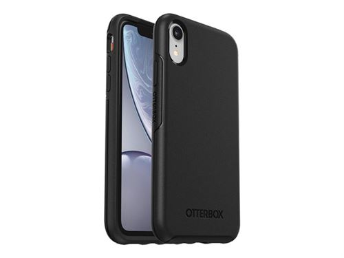 OtterBox Symmetry Series - Achterzijde behuizing voor mobiele telefoon - zwart - voor Apple iPhone XR