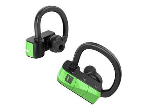 Erato RIO 3 - Werkelijk draadloze koptelefoon met micro - inwendig - Bluetooth - groen