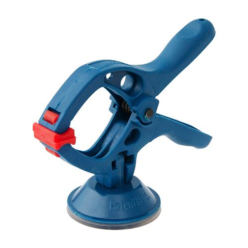 4 Micro-pinces à Ventouse Wolfcraft - Capacité 20mm - Support Pour Surfaces Lisses