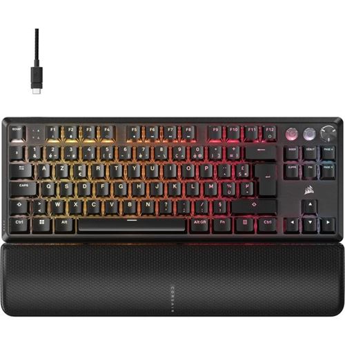 Teclado Corsair K70 PRO TKL mécanique Layout FR rétroéclairé RGB - Image 4