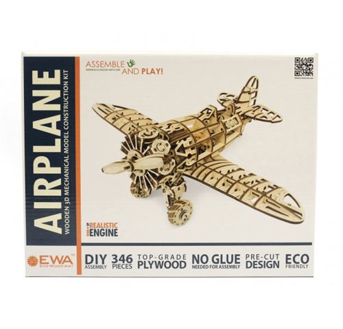 Maquette avion EWA collectionneurs en bois