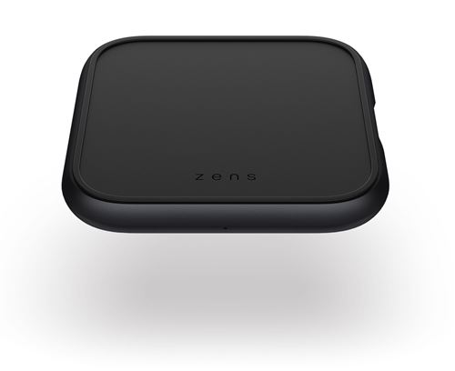 Zens Single - Plot de charge sans fil + adaptateur secteur - 15 Watt - PD - noir