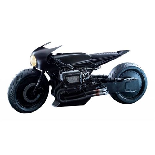 Figurine Hot Toys MMS642 - DC Comics - The Batman - Batcycle