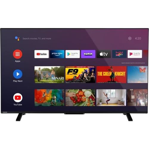 55UA2363DG TV LED 55'' (140 cm) 4K UHD 3840 x 2160 Dolby Vision TV connecté Android 3x HDMI WiFi