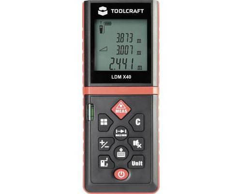 TOOLCRAFT - Télémètre laser LDM X40 - Portée 40 m - Image 3