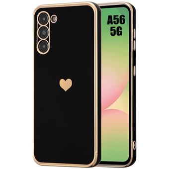 Coque Samsung Galaxy A36 A56 5G Motif Bouddha Et Lotus - Noire TPU Neuve