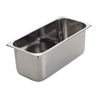 Bac Gastronorme Carlisle Acier Inoxydable GN 2/1 X 100 (650x530 Mm) - Professionnel Restauration