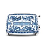 Toaster 2 tranches Blu Mediterraneo Dolce Gabbana - Smeg - Bleu - Inox